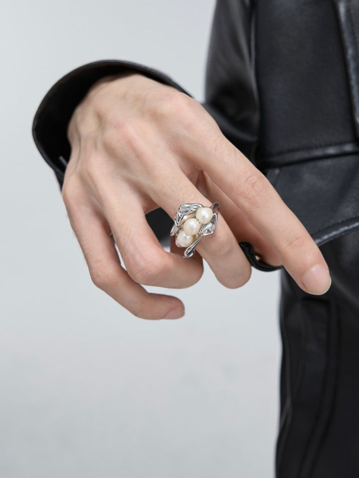 【Struc Ton】 Pearl Ring na1442