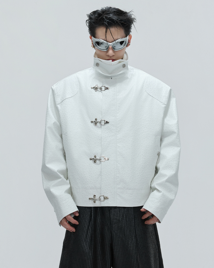 [ArguE CulturE] Dark Gate Metal Leather na2275