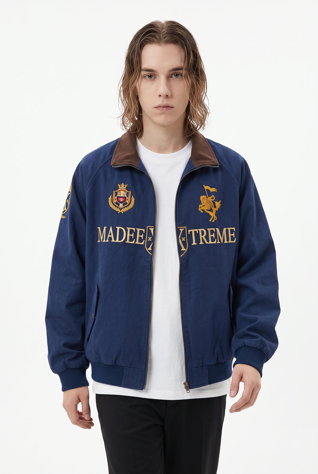 Embroidered Bomber Jacket na2767