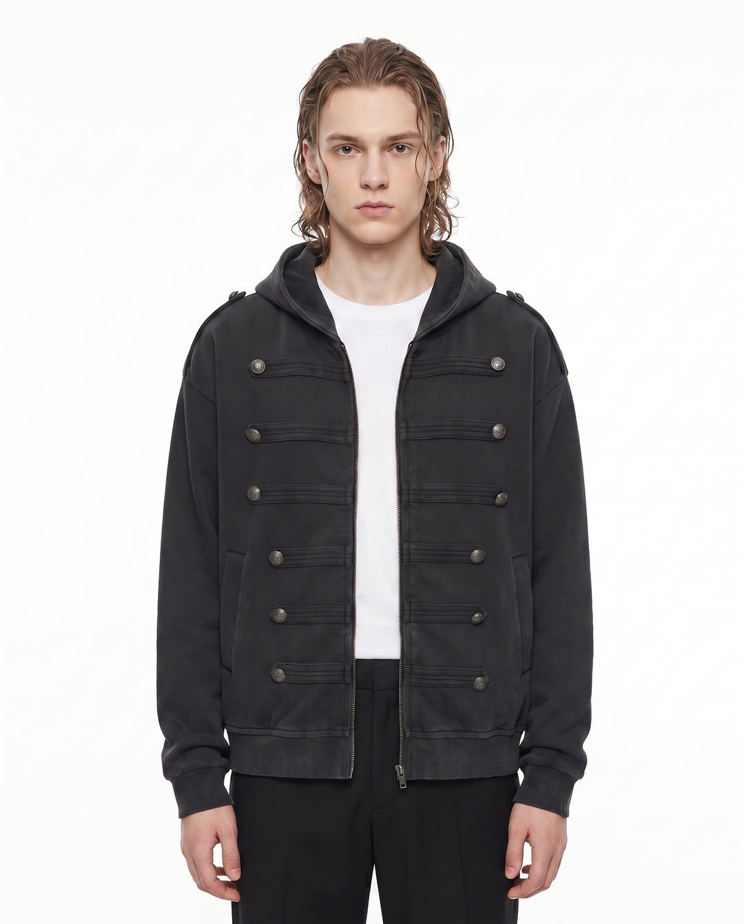 Military Zip Hoodie na3016