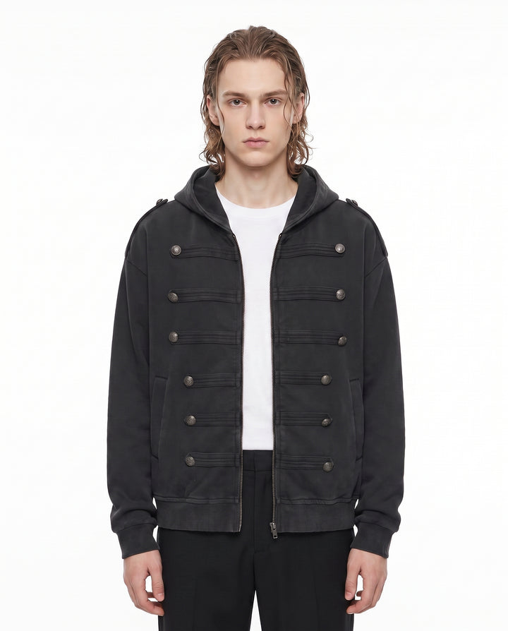 Military Zip Hoodie na3016