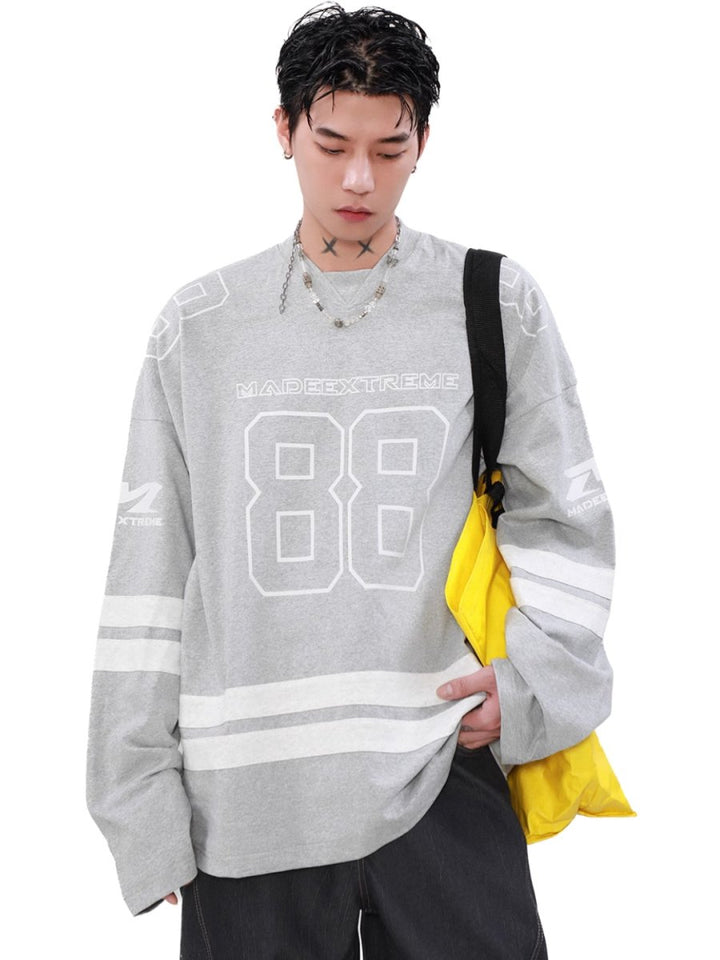 【MRNEARLY】long-sleeved sweater na1505