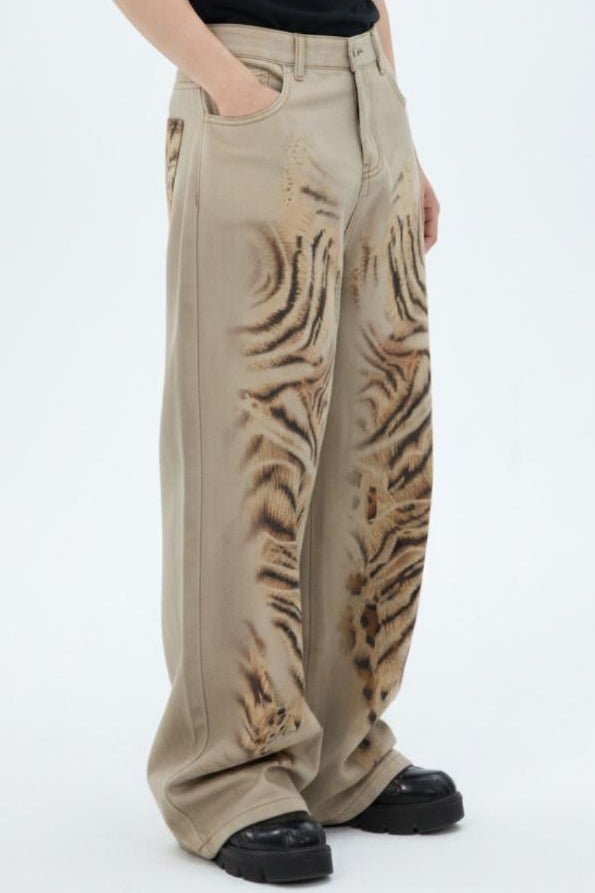 Tiger Print Pants  na2562