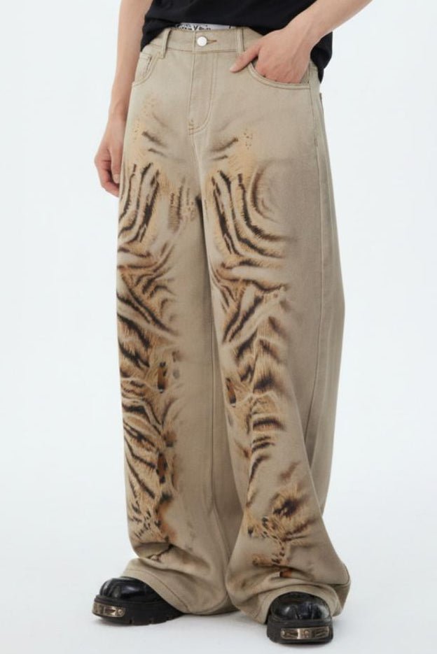 Tiger Print Pants  na2562