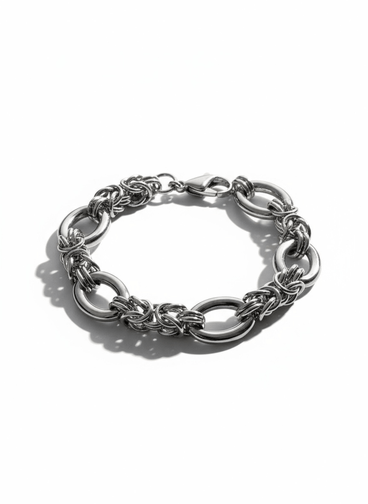 [ESC MAN STUDIO] SILVER BRACELET AX05