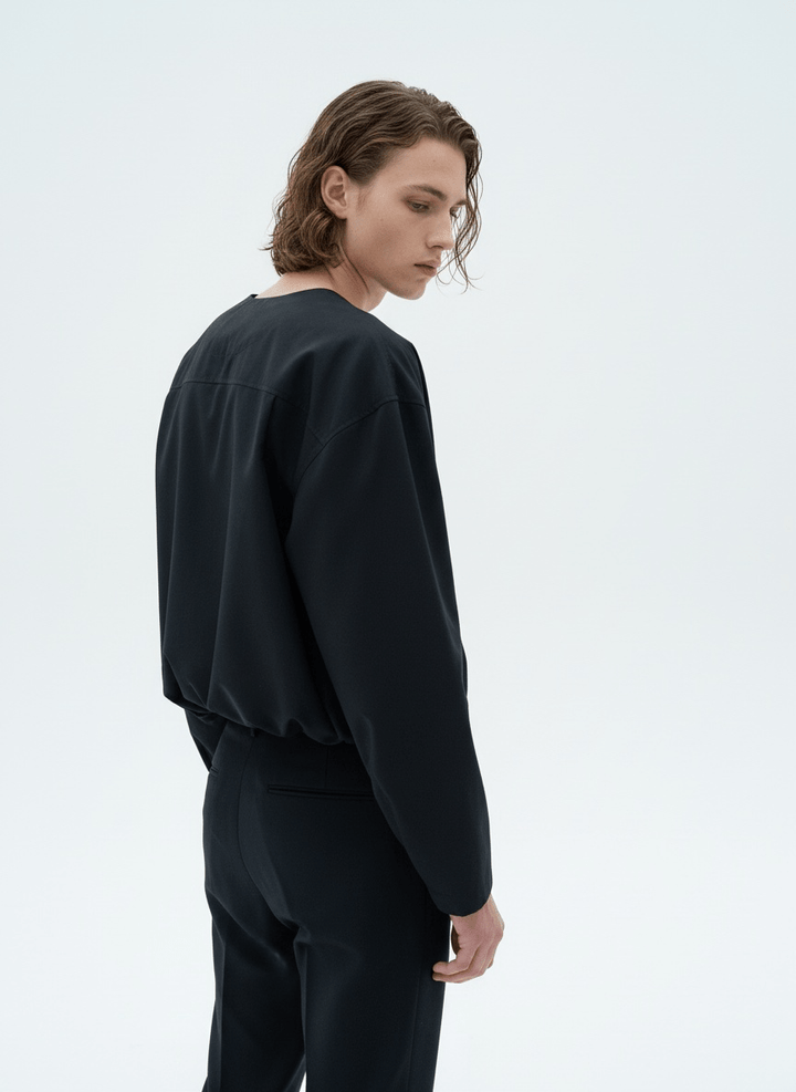 [MRCYC] V Neck Simple Shirt na39