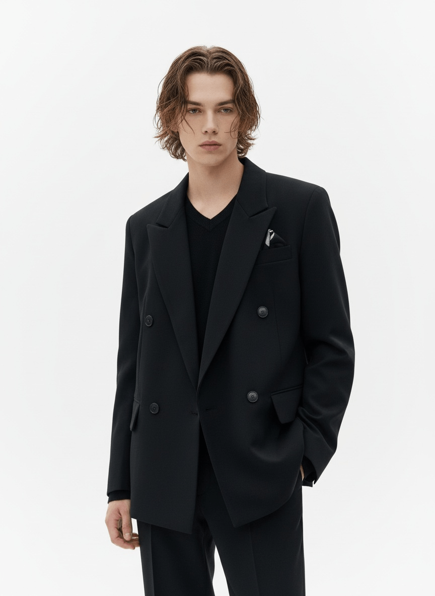 [MRCYC] V Neck Simple Shirt na39