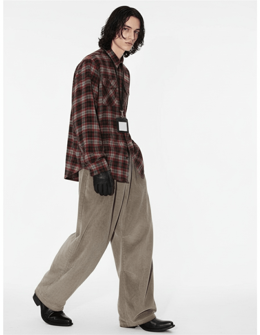 【FUTUREBOY】Corduroy Casual Pants  na2186