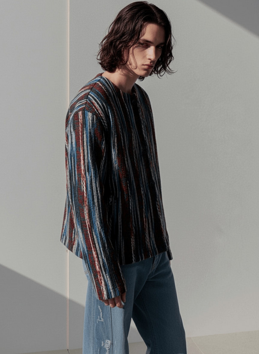 [MRCYC] 미들 컬러 디자인 가디건 NA528 