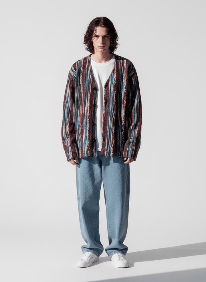 [MRCYC] 미들 컬러 디자인 가디건 NA528 