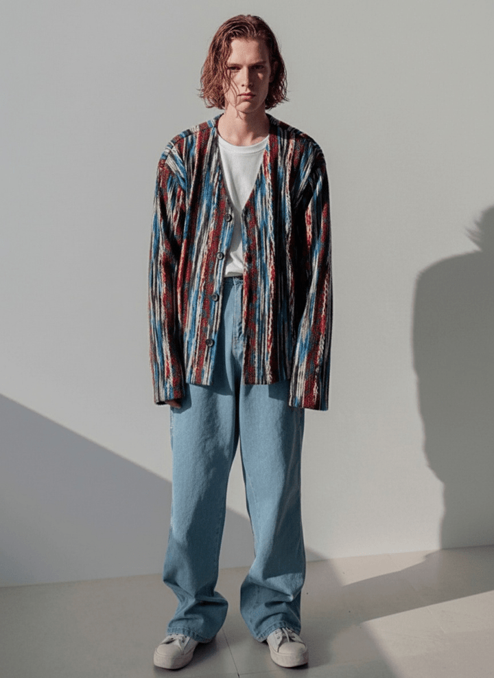 [MRCYC] 미들 컬러 디자인 가디건 NA528 