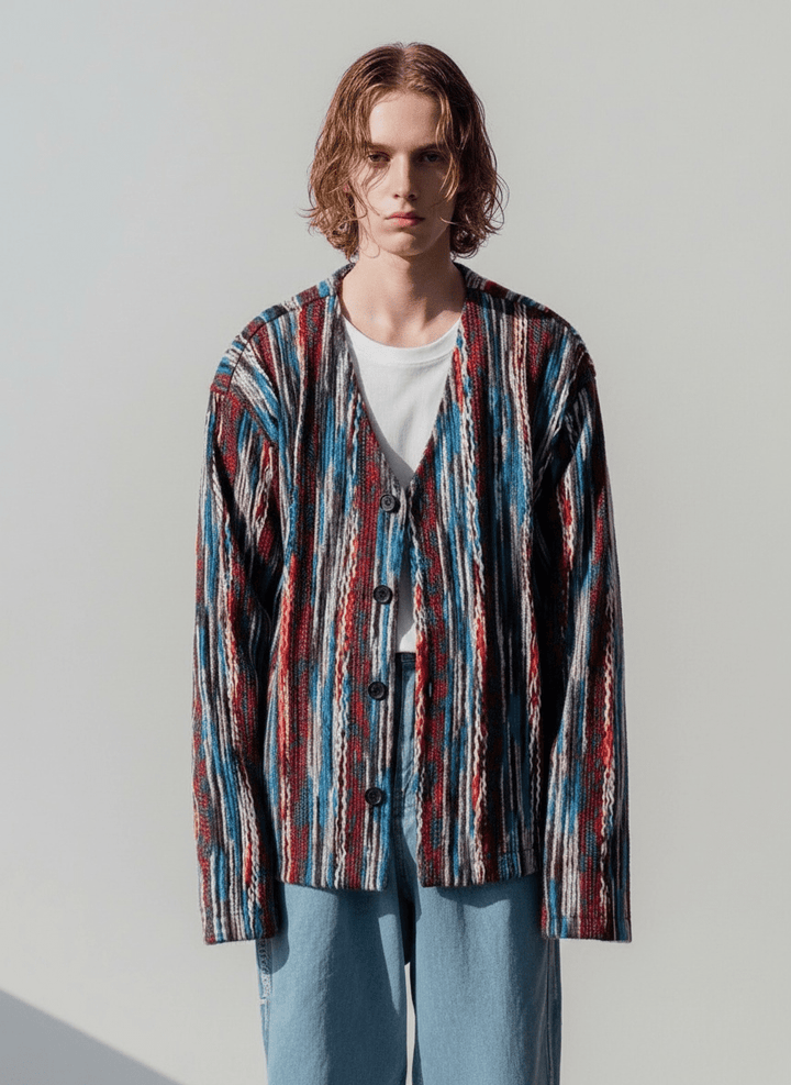 [MRCYC] 미들 컬러 디자인 가디건 NA528 