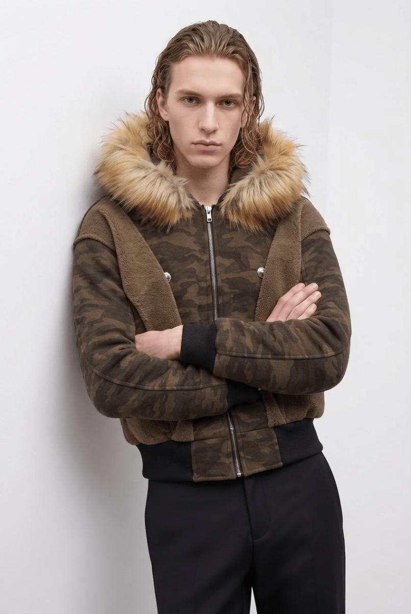 Camo Bomber Jacket na2804