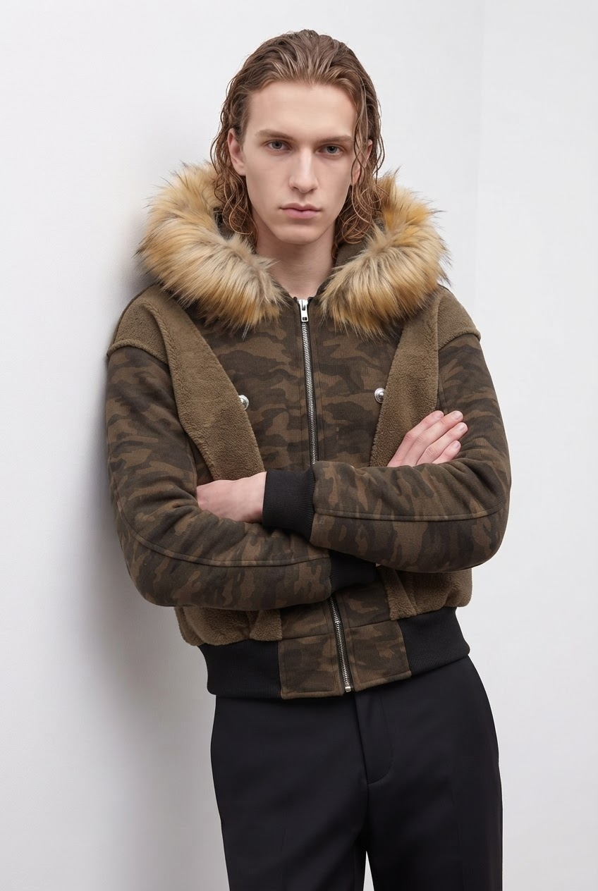 Camo Bomber Jacket na2804
