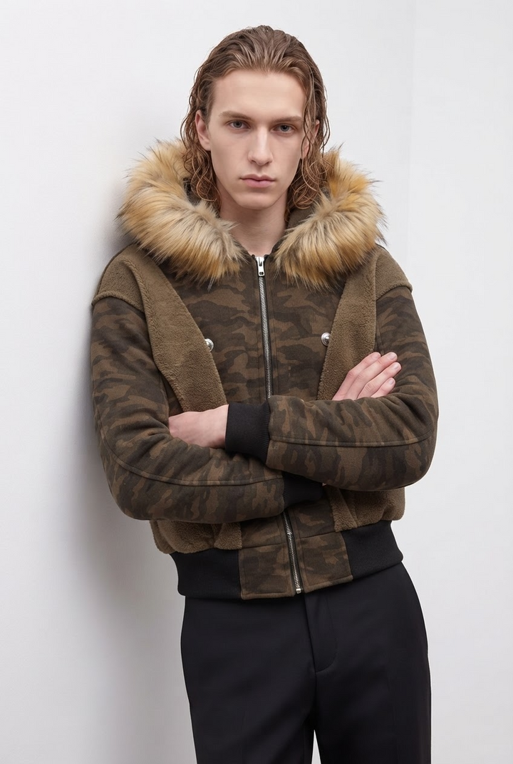 Camo Bomber Jacket na2804