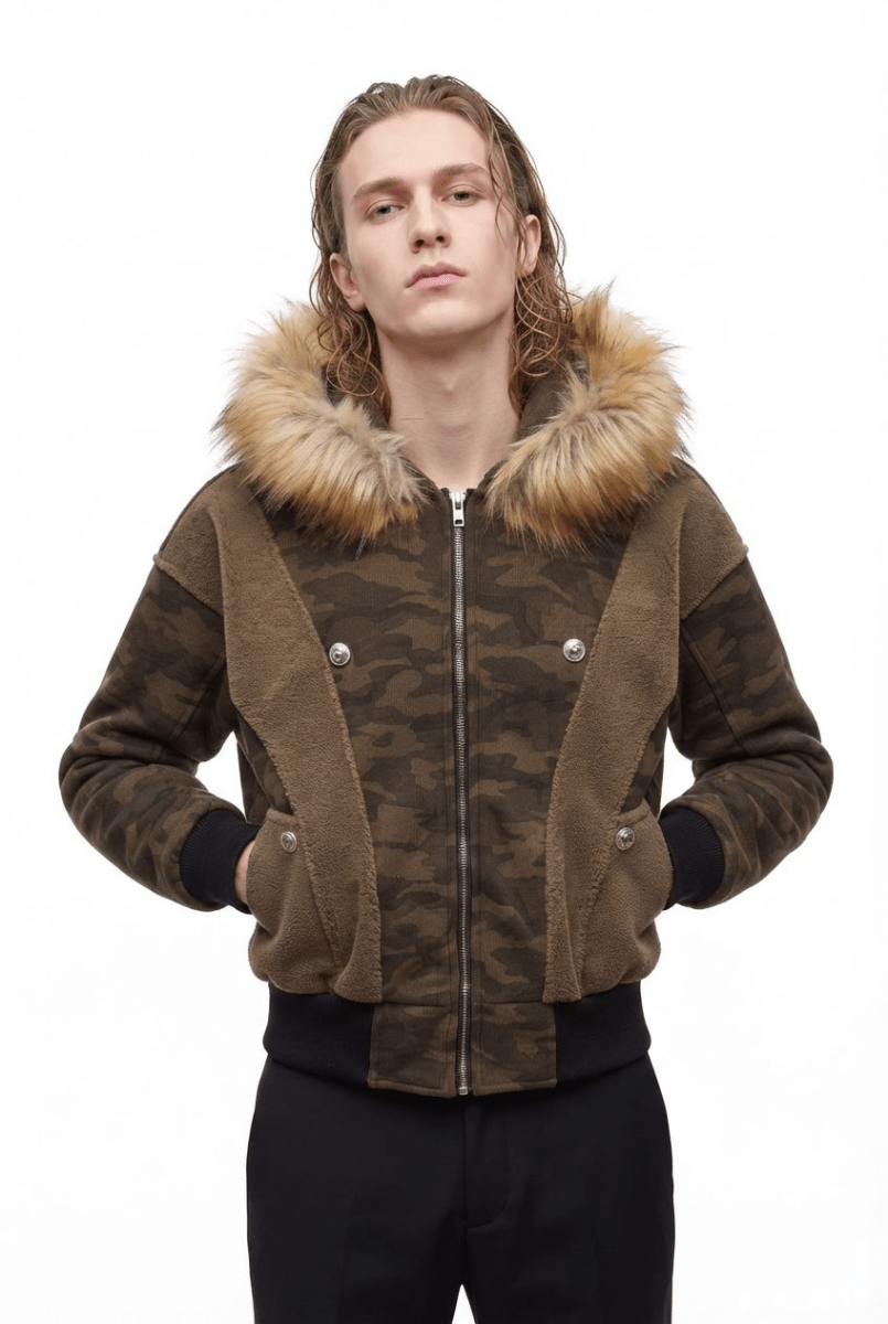 Camo Bomber Jacket na2804