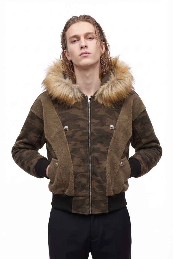 Camo Bomber Jacket na2804