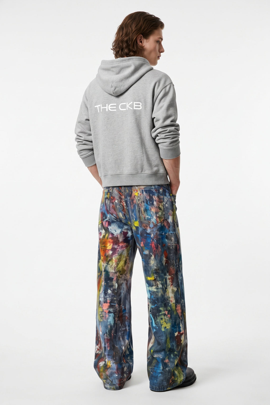 [sale] Abstract Print Pants