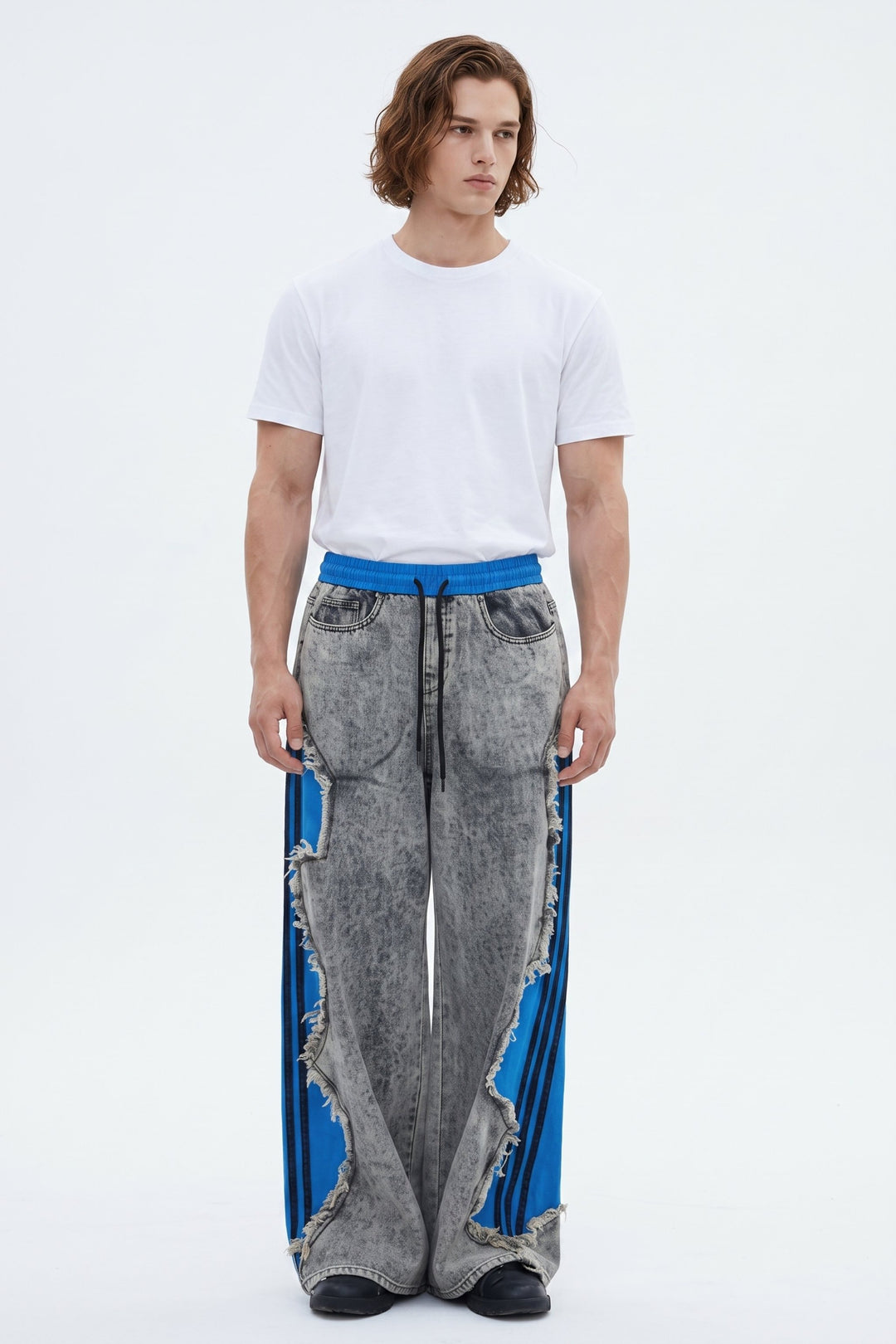 Cutout Denim Pants  na2619