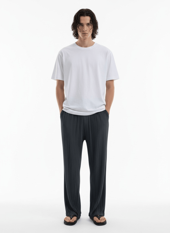 [MRCYC] Straight Pleated Pants NA223