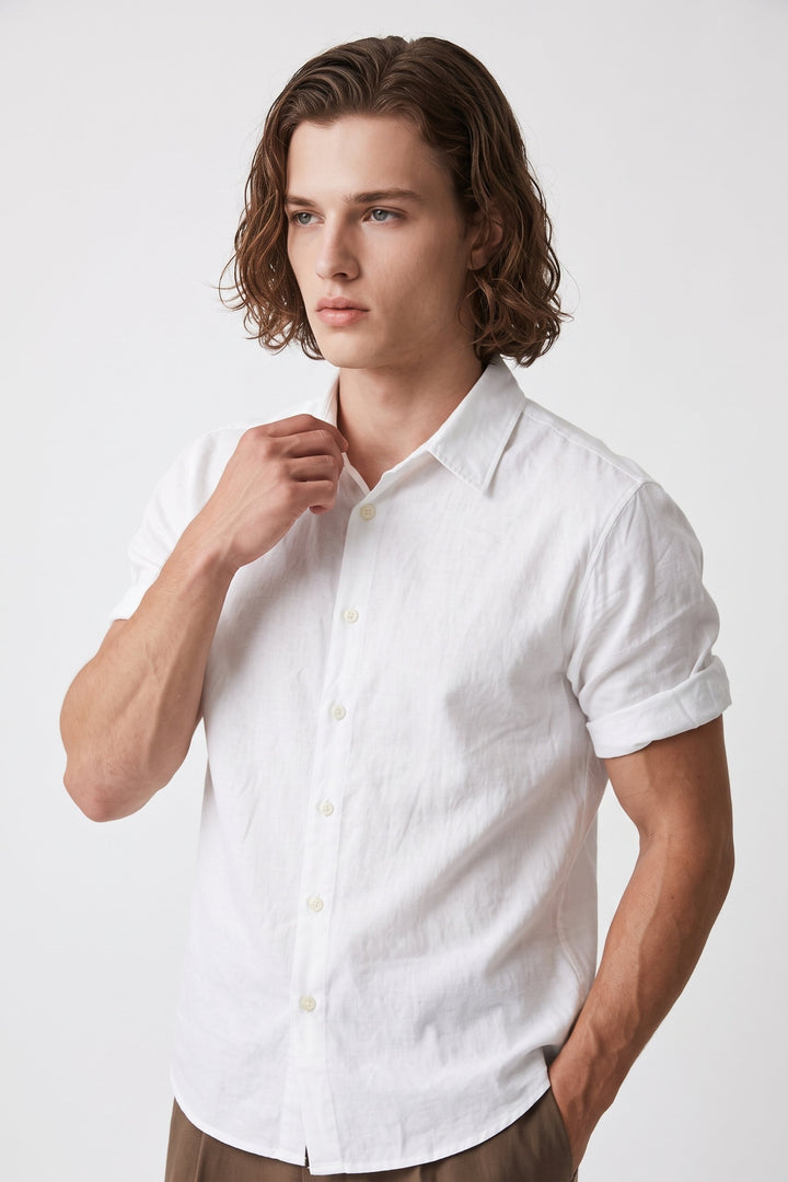 Brown Button Shirt na2699