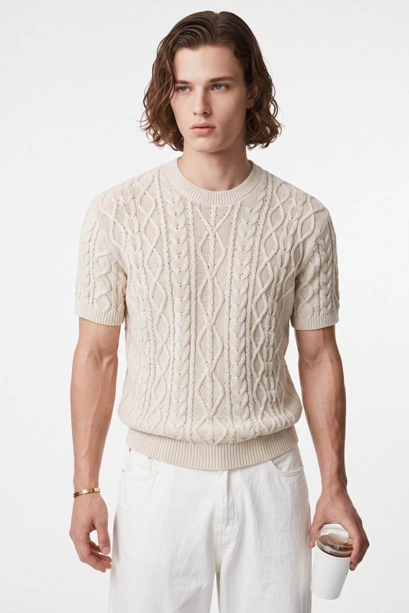 Cable Knit Top  na2693
