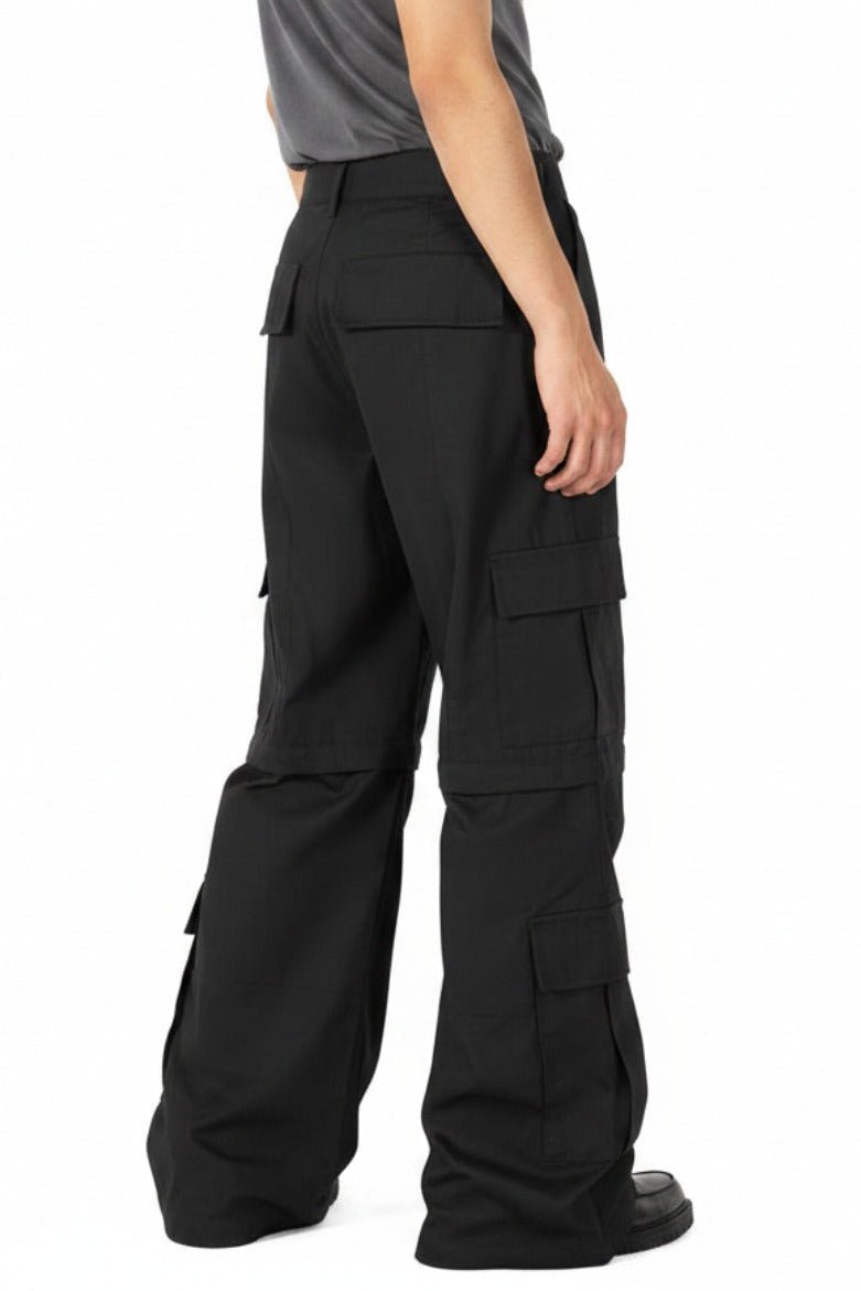 Black Cargo Pants  na2518