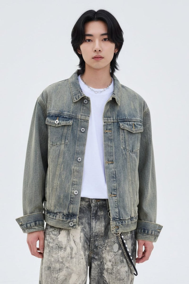 Washed Denim Jacket 2524