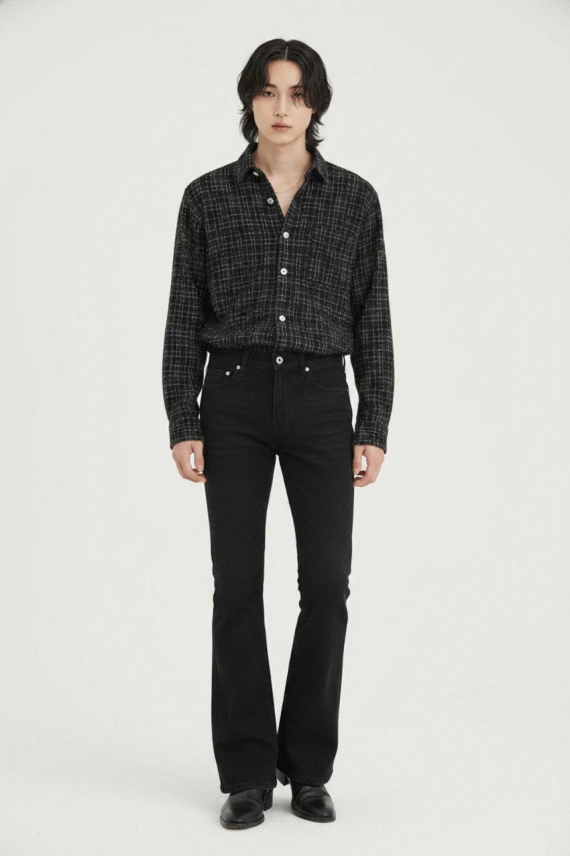 Black Flared Jeans 2516