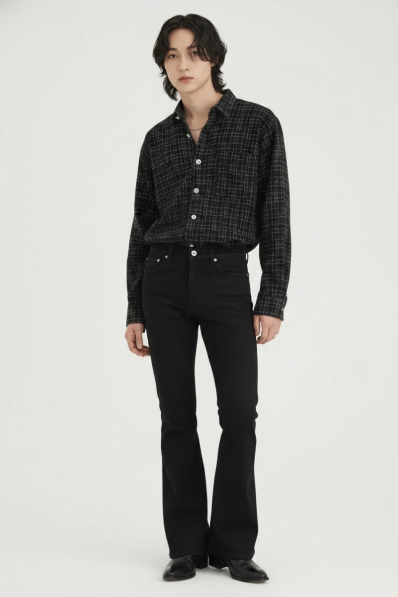Black Flared Jeans 2516