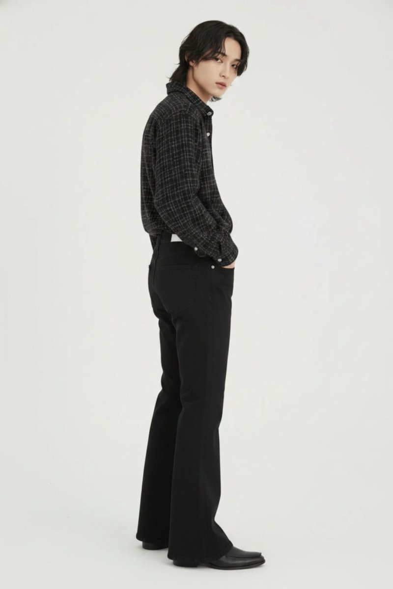 Black Flared Jeans 2516