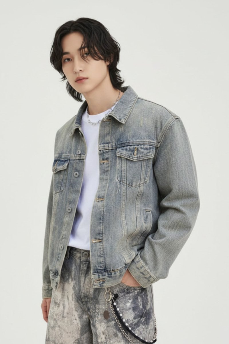 Washed Denim Jacket 2524