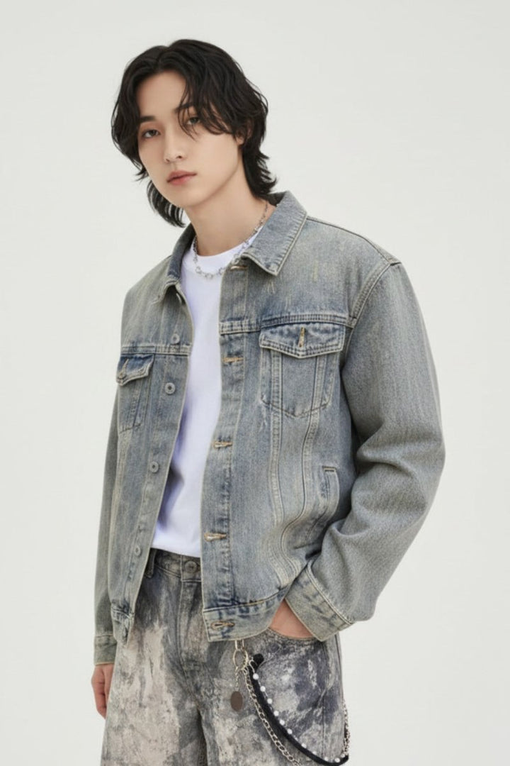 Washed Denim Jacket 2524