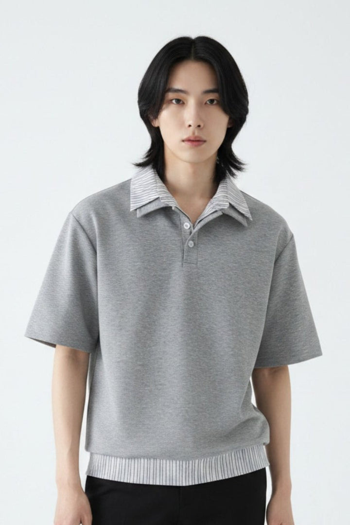 Grey Polo Shirt  na2521