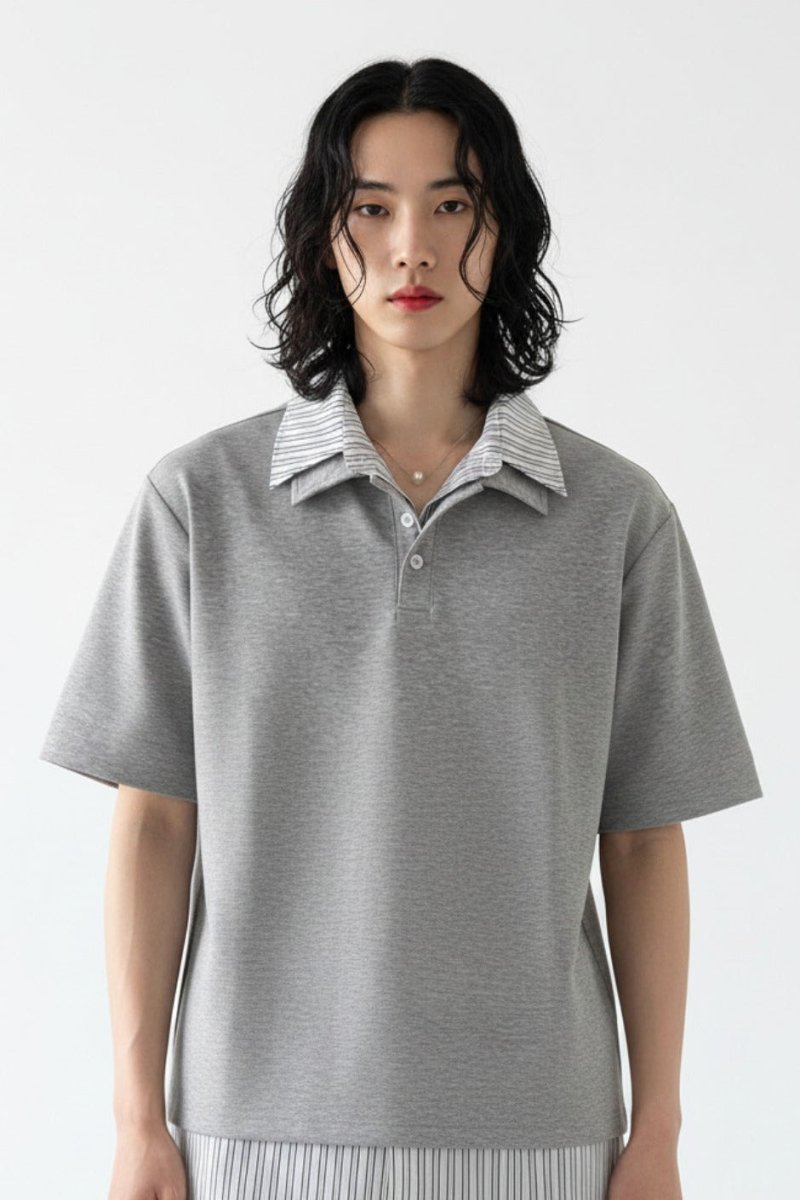 Grey Polo Shirt  na2521