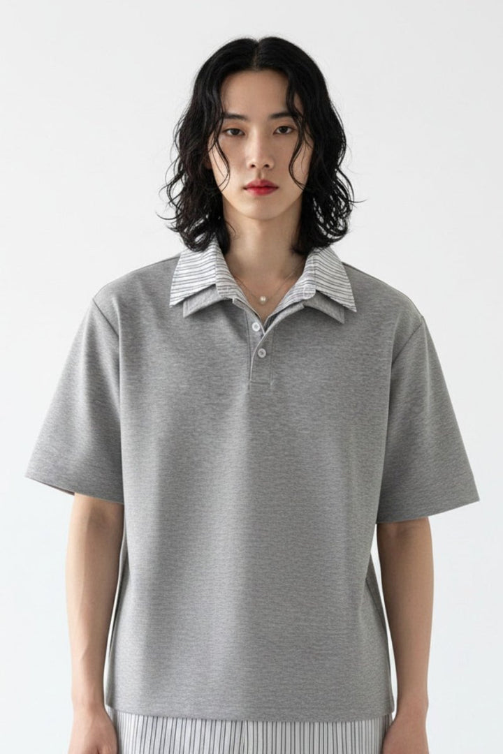 Grey Polo Shirt  na2521
