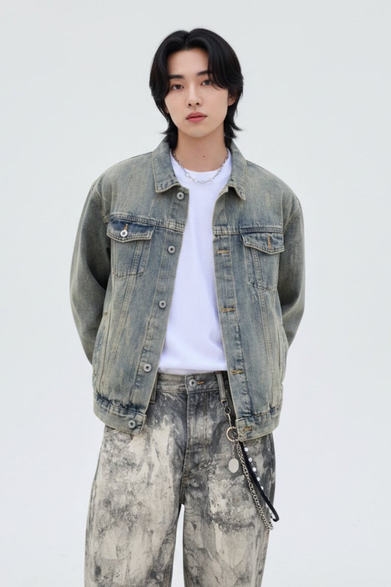 Washed Denim Jacket 2524