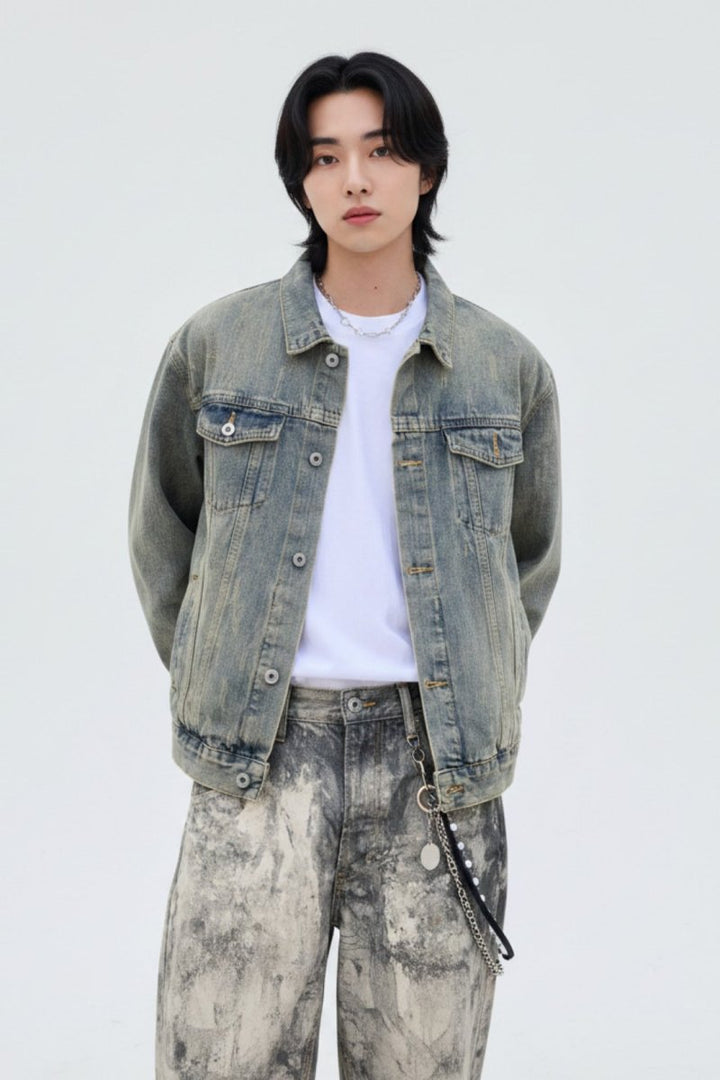 Washed Denim Jacket 2524