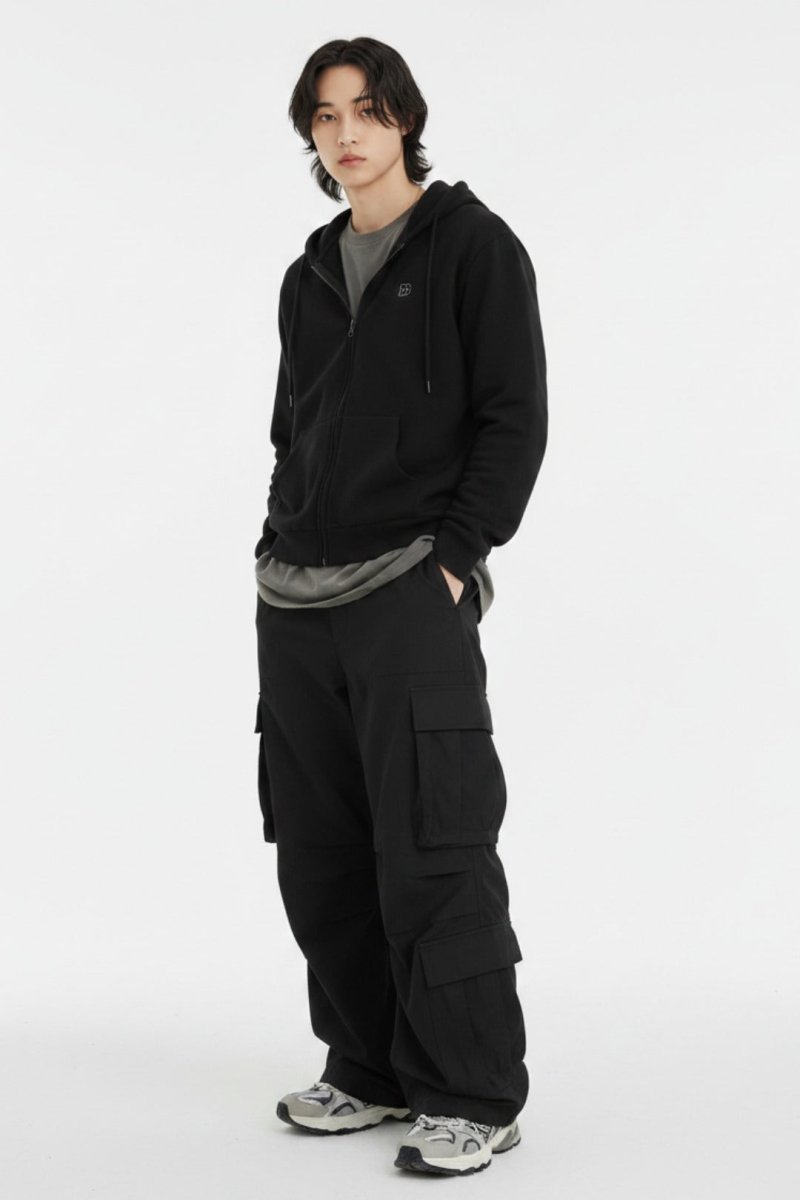 Black Cargo Pants  na2518