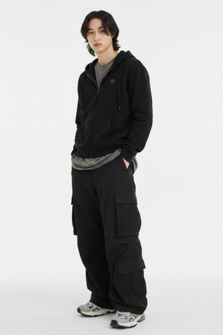 Black Cargo Pants  na2518