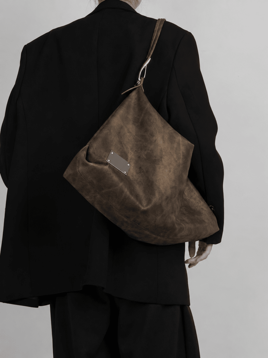 [luckystudio] large shoulder crossbody bag na942