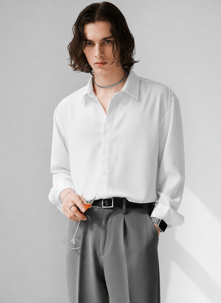 [HOHO] Simple Design Shirt NA120