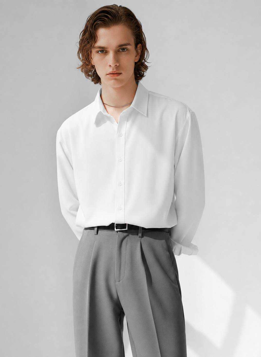 [HOHO] Simple Design Shirt NA120