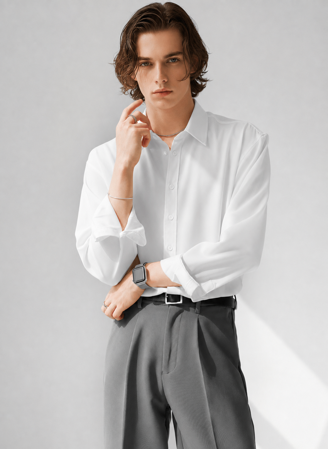 [HOHO] Simple Design Shirt NA120