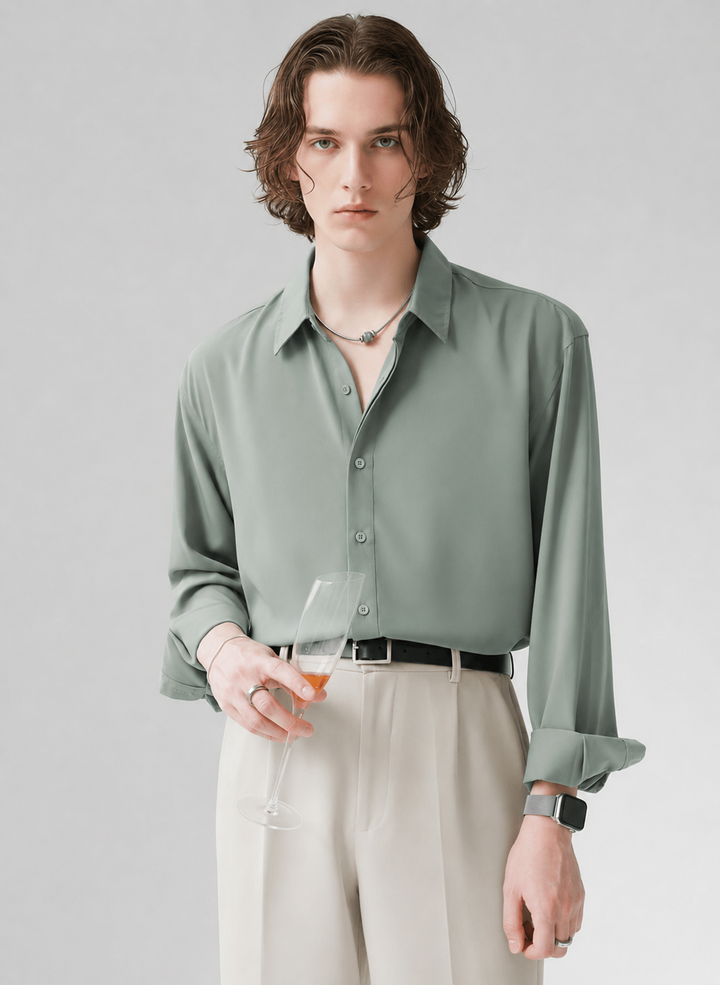 [HOHO] Simple Design Shirt NA120