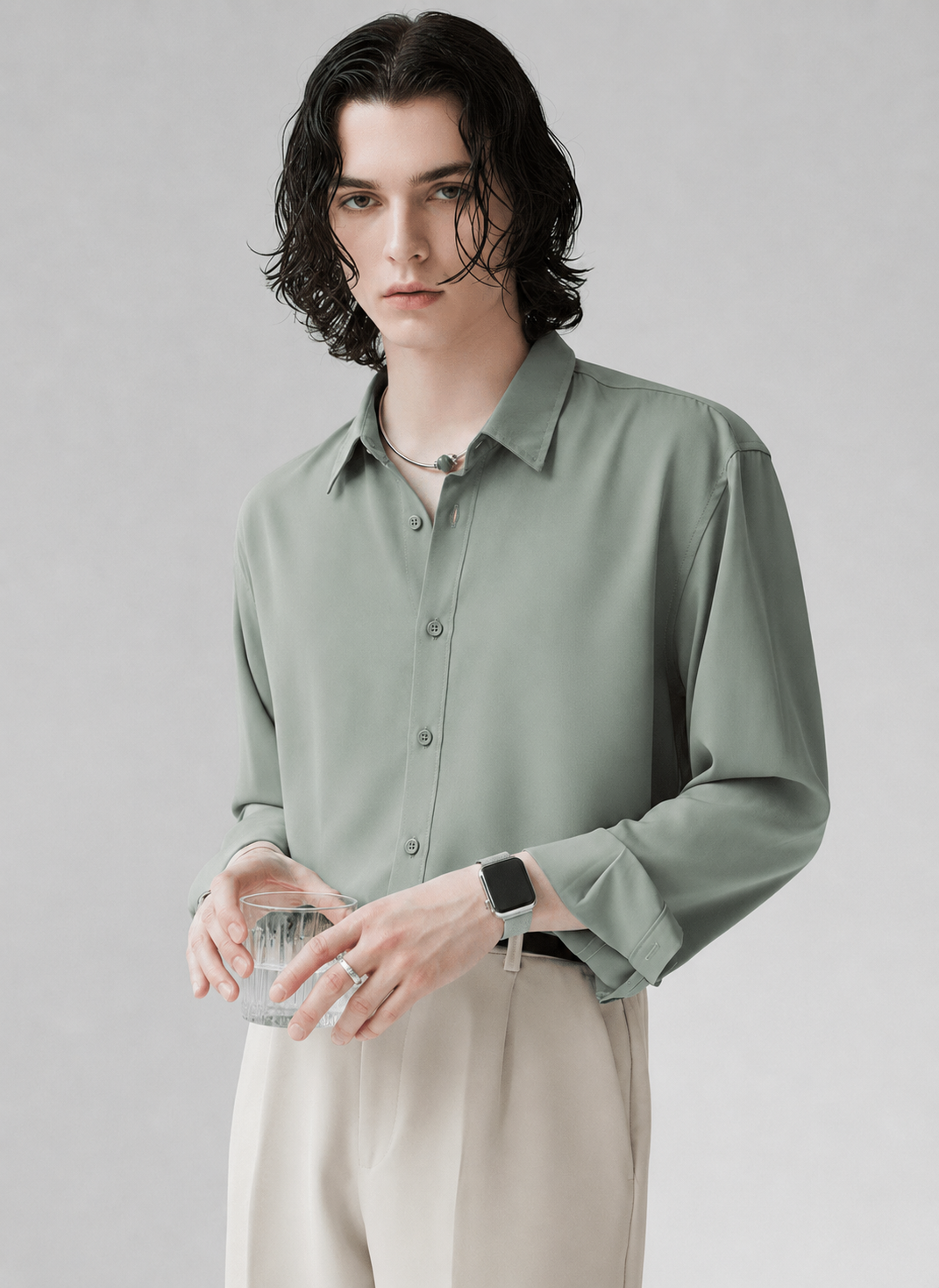 [HOHO] Simple Design Shirt NA120