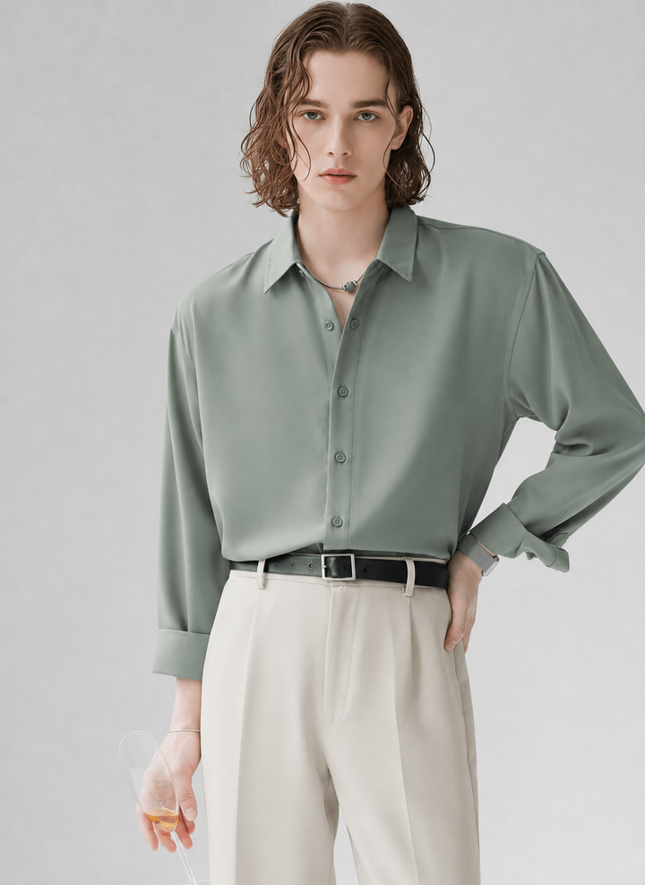 [HOHO] Simple Design Shirt NA120