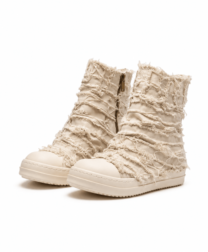 Distressed High-Top Sneakers na2945