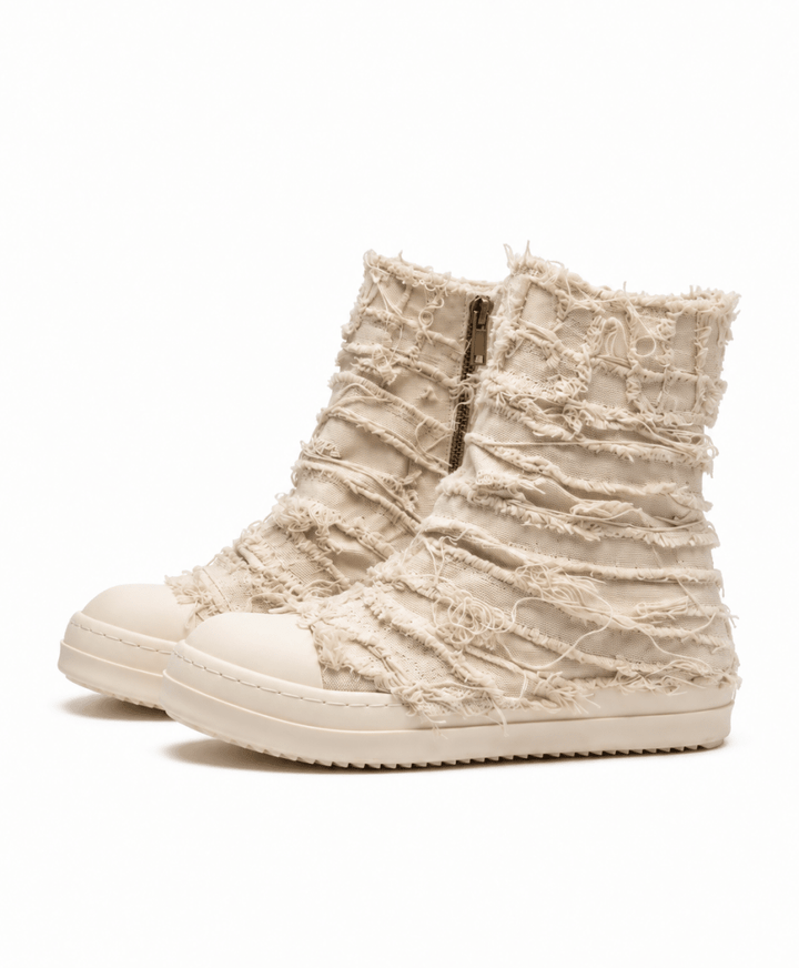 Distressed High-Top Sneakers na2945