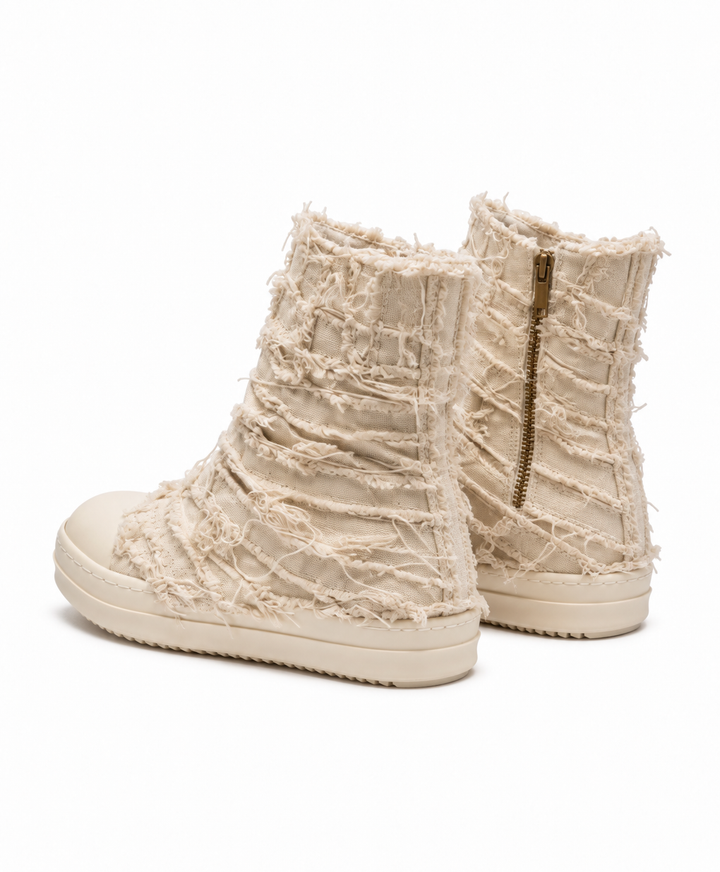 Distressed High-Top Sneakers na2945